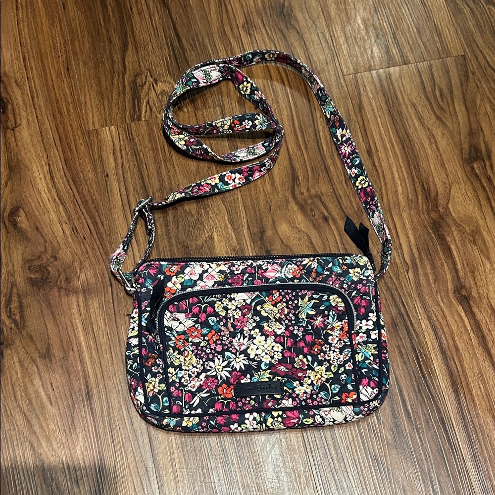 Vera Bradley RFID Little Hipster Crossbody Bag in Itsy Bitsy